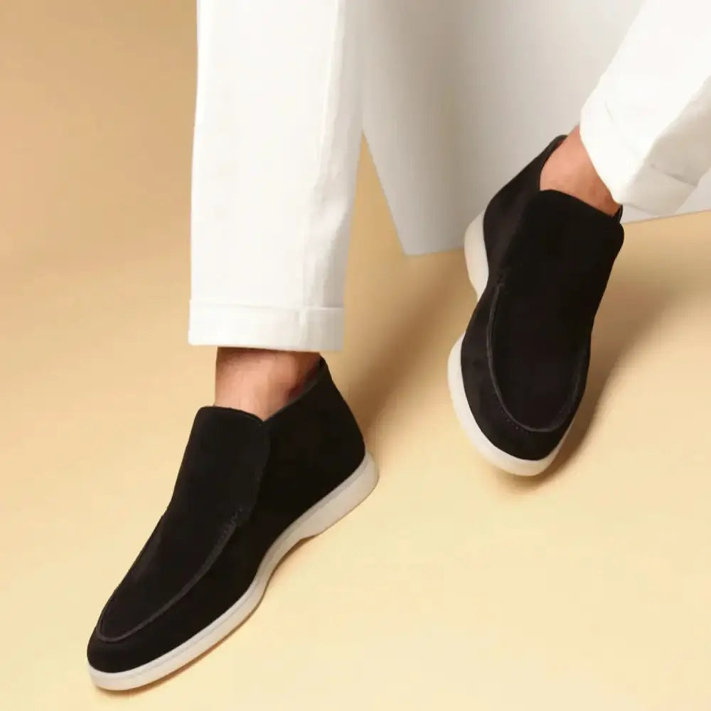 Men’s Suede High-Top Loafers – Tuccili - Men’s Suede High-Top Loafers – Tuccili