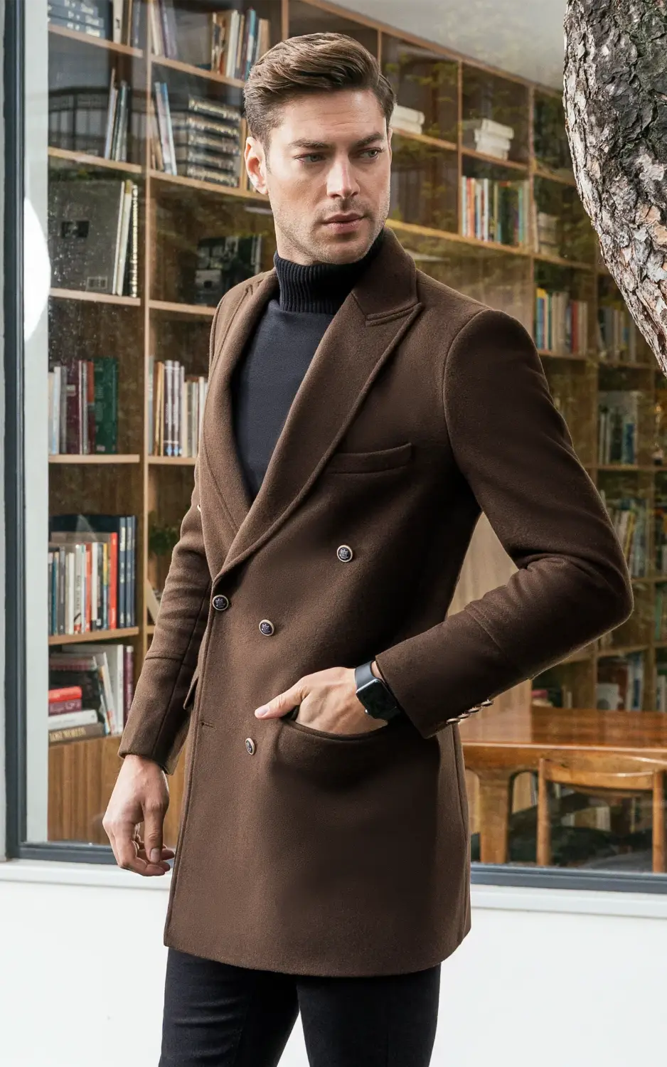 Men’s Double-Breasted Heritage Blazer – Old Money Edition