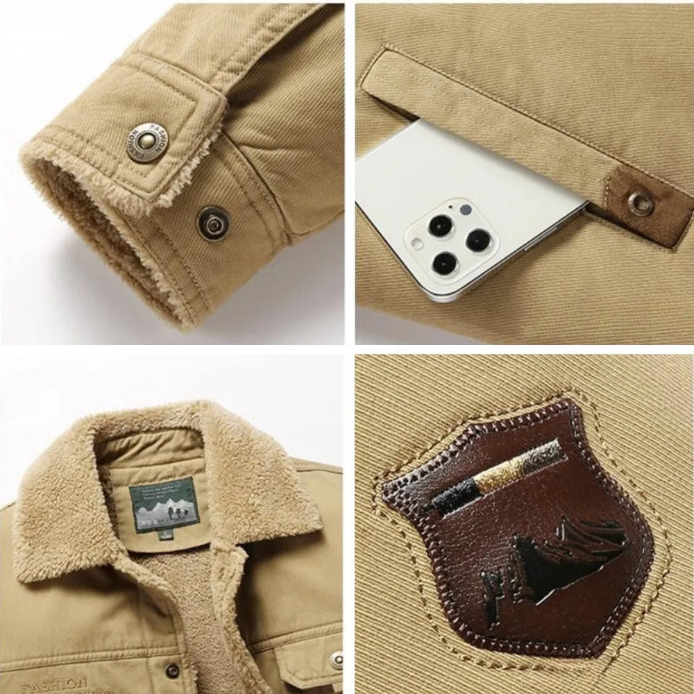 Men’s Winter Lined Jacket – Maccini