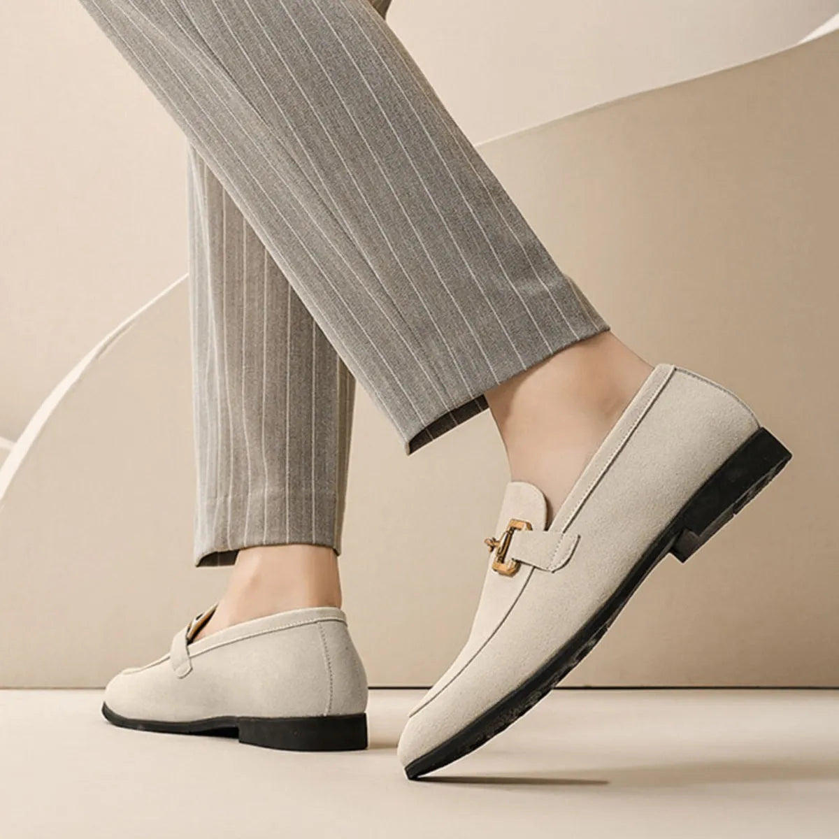 Men’s Suede Loafers – Luxury