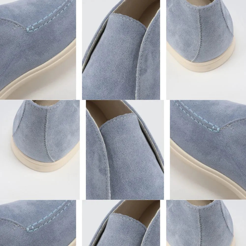 Men’s Suede High-Top Loafers – Tuccili