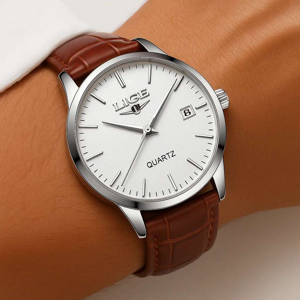 Men’s Leather Watch – Santerro