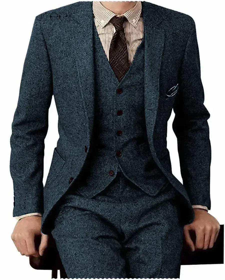 Windsor Heritage Three-Piece Wool Suit