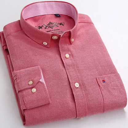 Harborstone Oxford Gentleman’s Shirt - Rosewood Pink / S - Men’s Dress Shirt