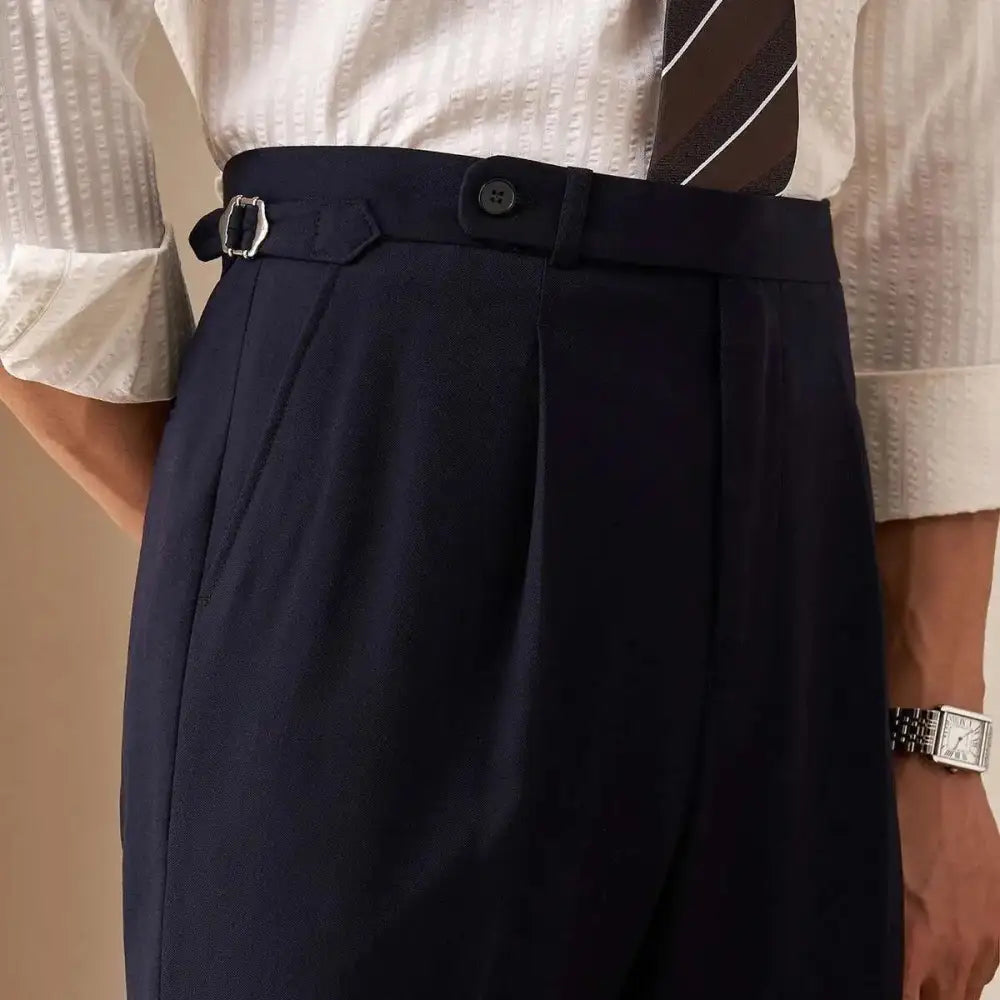 Italian Side-Adjuster Dress Trouser - Dress Trousers