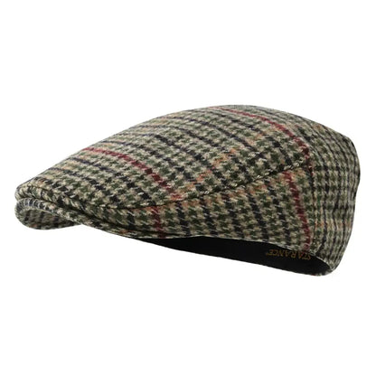 Men’s Heritage Tweed Flat Cap – Old Money Essential - Men’s Tweed Flat Cap