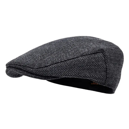 Men’s Heritage Tweed Flat Cap – Old Money Essential - Men’s Tweed Flat Cap
