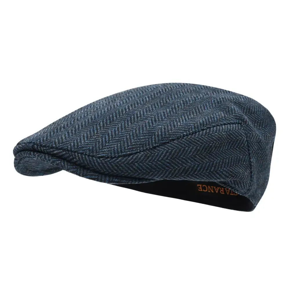 Men’s Heritage Tweed Flat Cap – Old Money Essential - Men’s Tweed Flat Cap