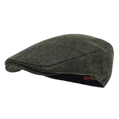 Men’s Heritage Tweed Flat Cap – Old Money Essential - Men’s Tweed Flat Cap