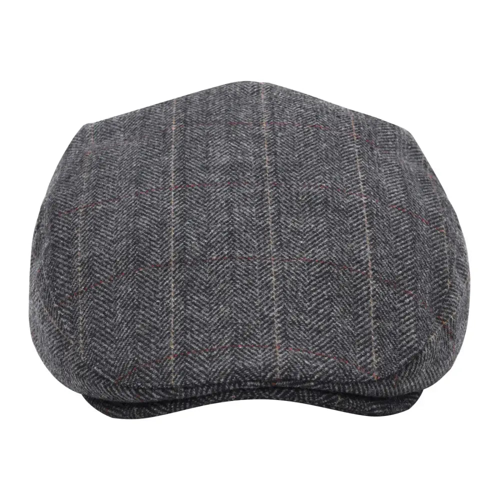 Men’s Heritage Tweed Flat Cap – Old Money Essential - Men’s Tweed Flat Cap