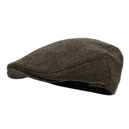 Men’s Heritage Tweed Flat Cap – Old Money Essential - Men’s Tweed Flat Cap