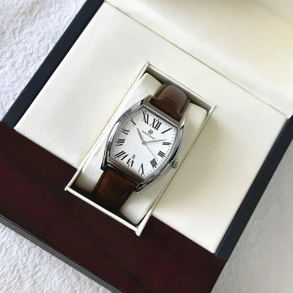 Men’s Leather Watch – Raez Tempus - Men’s Leather Watch – Raez Tempus