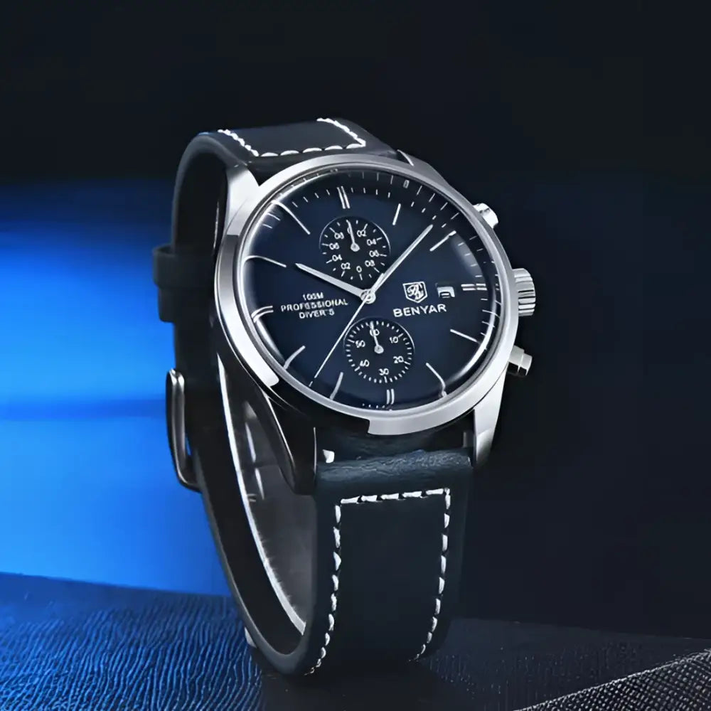 Men’s Leather Watch – Westline Classic - Men’s Leather Watch – Westline Classic