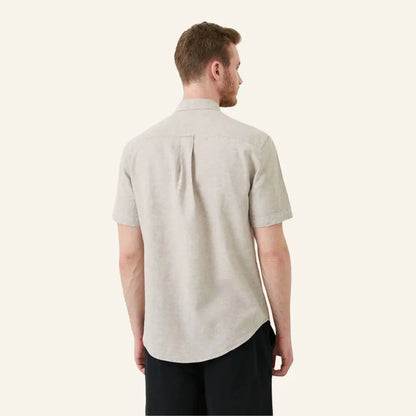 Men’s Old Money Linen Shirt – Milford - Men’s Old Money Linen Shirt – Milford