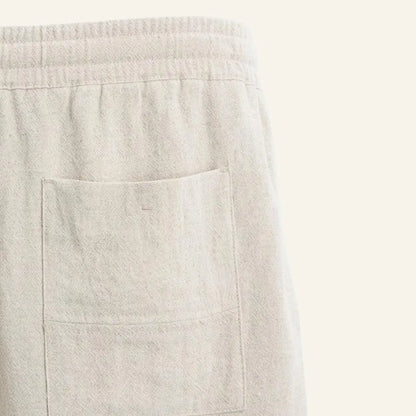 Men’s Old Money Linen Shorts – Milford - Men’s Old Money Linen Shorts – Milford