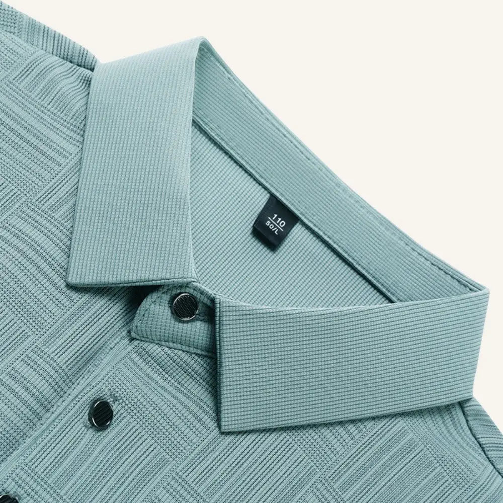 Men’s Old Money Polo Shirt – Amalfi - Men’s Old Money Polo Shirt – Amalfi