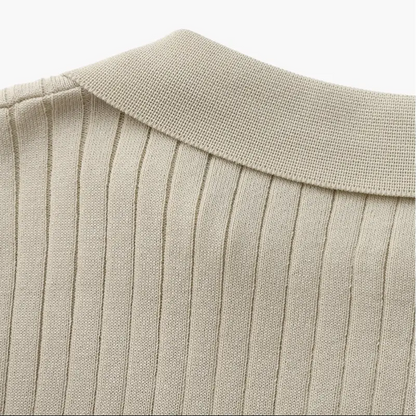 Men’s Premium Ribbed Polo Shirt – Sollome - Men’s Premium Ribbed Polo Shirt – Sollome