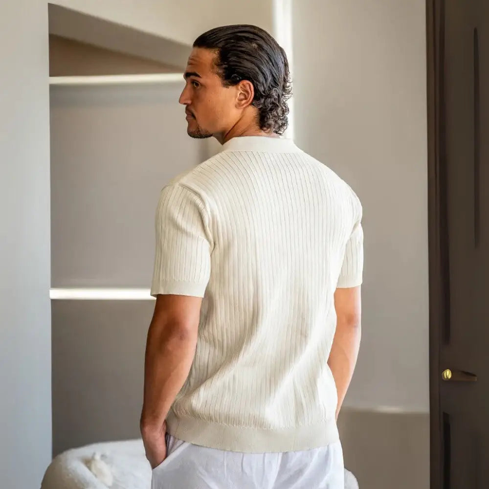 Men’s Premium Ribbed Polo Shirt – Sollome - Men’s Premium Ribbed Polo Shirt – Sollome