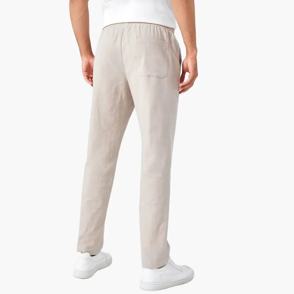 Men’s Slim Fit Linen Pants – Milford - Men’s Slim Fit Linen Pants – Milford