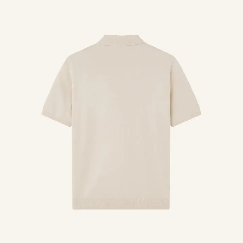 Men’s Striped Knit Polo Shirt – Montelle - Men’s Striped Knit Polo Shirt – Montelle