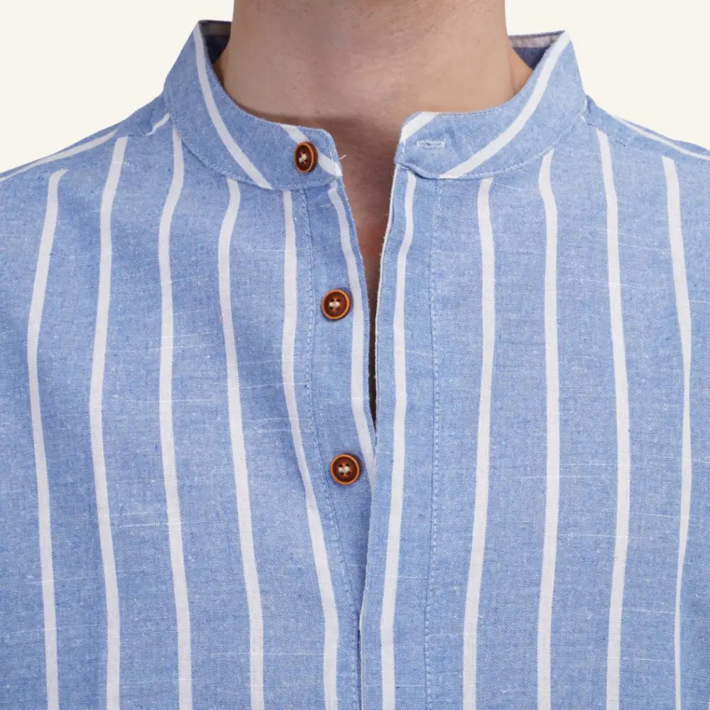 Men’s Striped Shirt – Old Money Carvell - Men’s Striped Shirt – Old Money Carvell