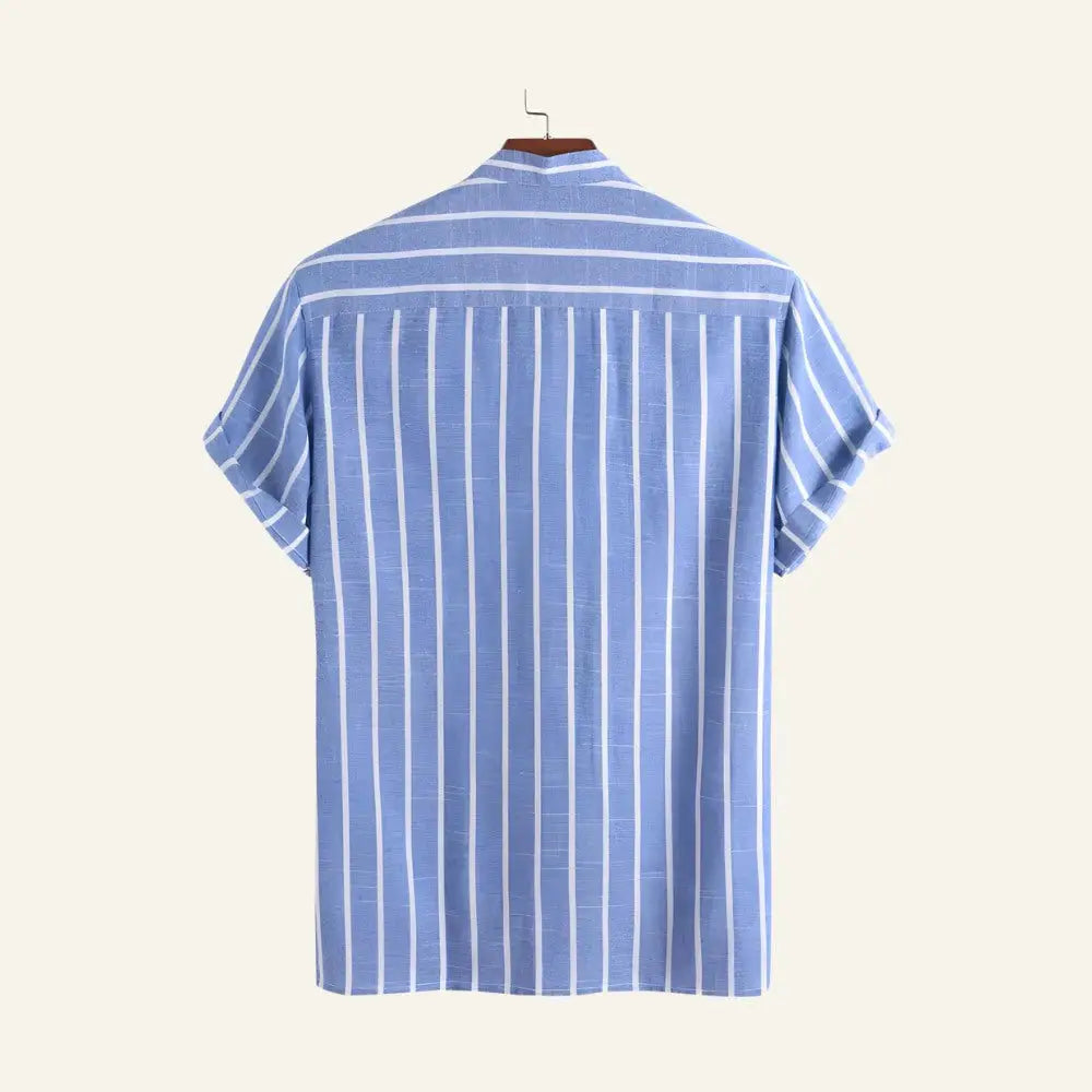 Men’s Striped Shirt – Old Money Carvell - Men’s Striped Shirt – Old Money Carvell