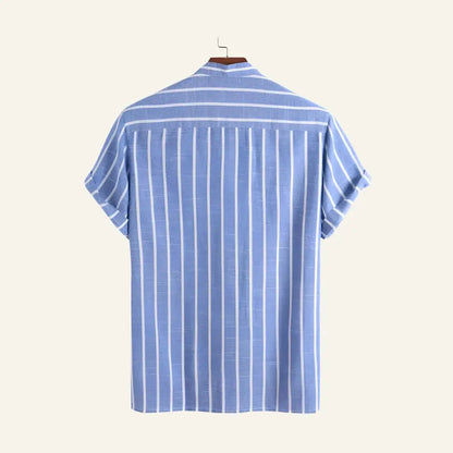 Men’s Striped Shirt – Old Money Carvell - Men’s Striped Shirt – Old Money Carvell