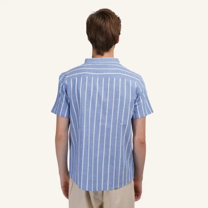 Men’s Striped Shirt – Old Money Carvell - Men’s Striped Shirt – Old Money Carvell