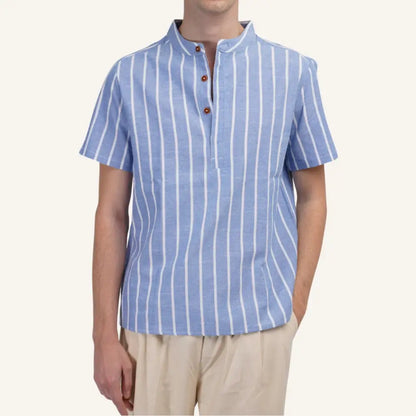Men’s Striped Shirt – Old Money Carvell - Men’s Striped Shirt – Old Money Carvell