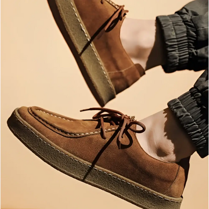 Men’s Suede High-Sole Shoes – Craffito - Men’s Suede High-Sole Shoes – Craffito