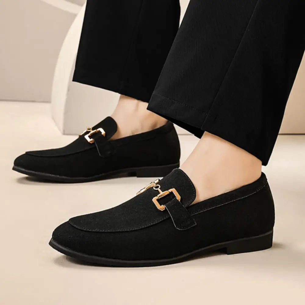 Men’s Suede Loafers – Luxury - Men’s Suede Loafers – Luxury