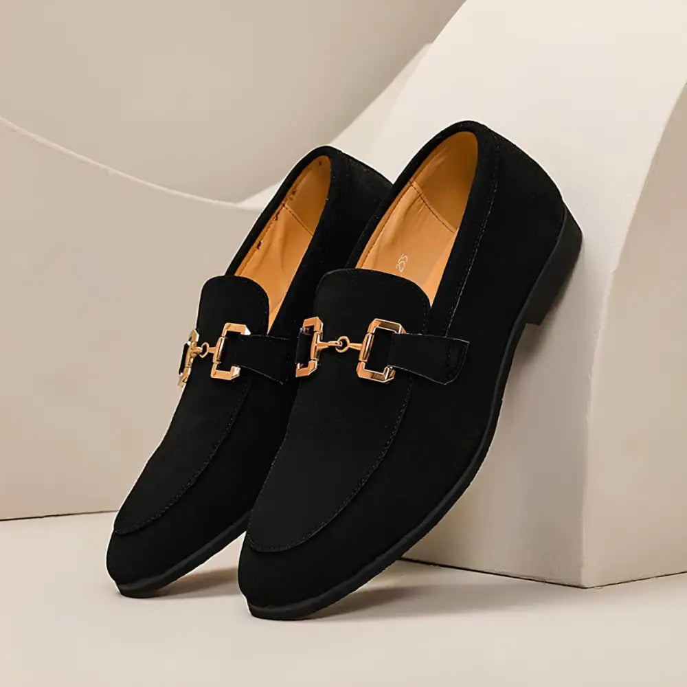 Men’s Suede Loafers – Luxury - Men’s Suede Loafers – Luxury