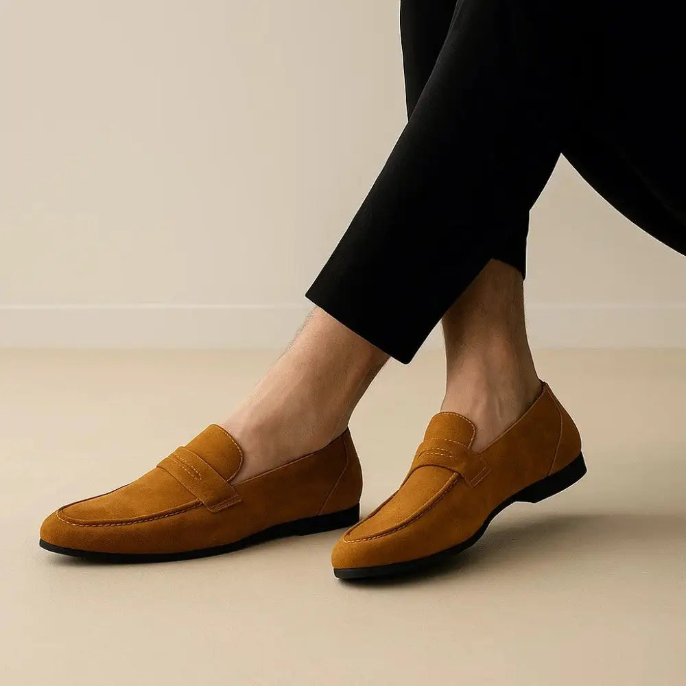 Men’s Suede Loafers – Piazzi - Men’s Suede Loafers – Piazzi