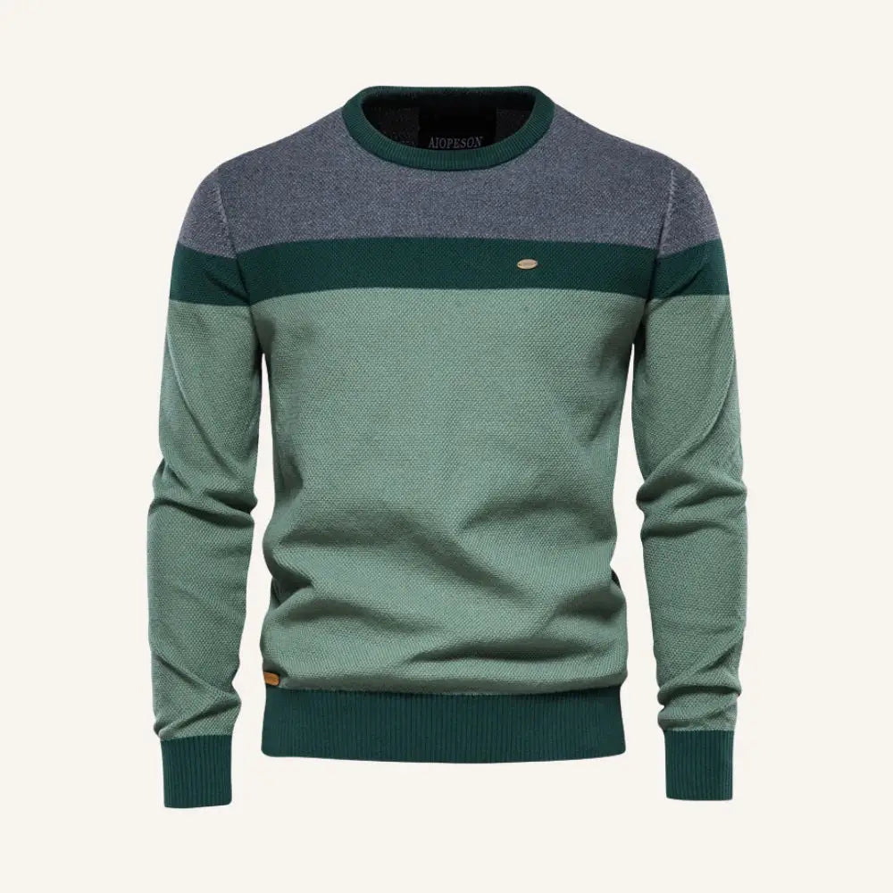 Men’s Sweater – Pesson Elrik - Green / S - Men’s Sweater – Pesson Elrik