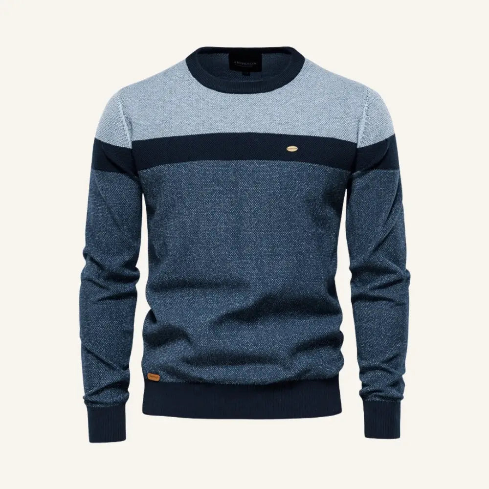 Men’s Sweater – Pesson Elrik - Navy Blue / S - Men’s Sweater – Pesson Elrik
