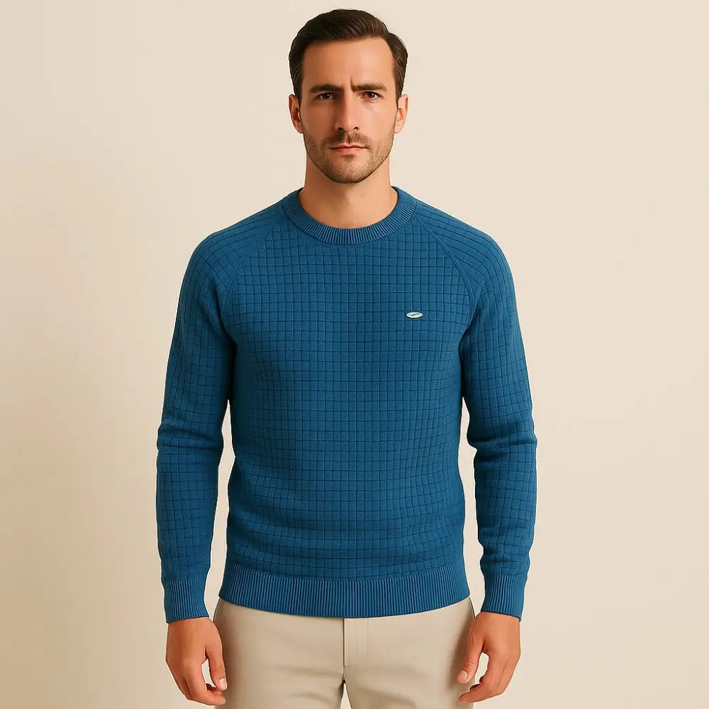 Men’s Textured Sweater – Pesson Nollan - Men’s Textured Sweater – Pesson Nollan
