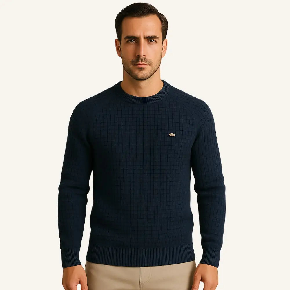 Men’s Textured Sweater – Pesson Nollan - Men’s Textured Sweater – Pesson Nollan