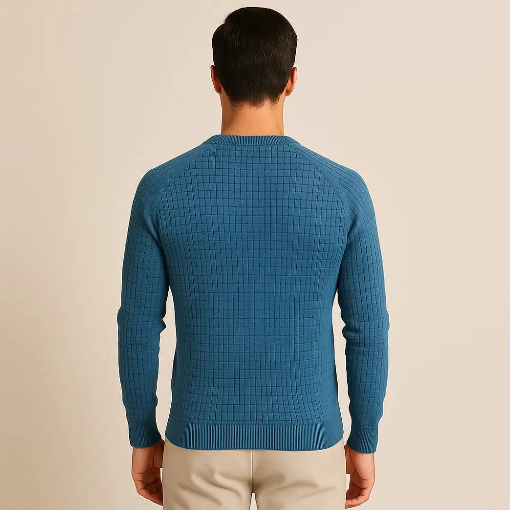 Men’s Textured Sweater – Pesson Nollan - Men’s Textured Sweater – Pesson Nollan