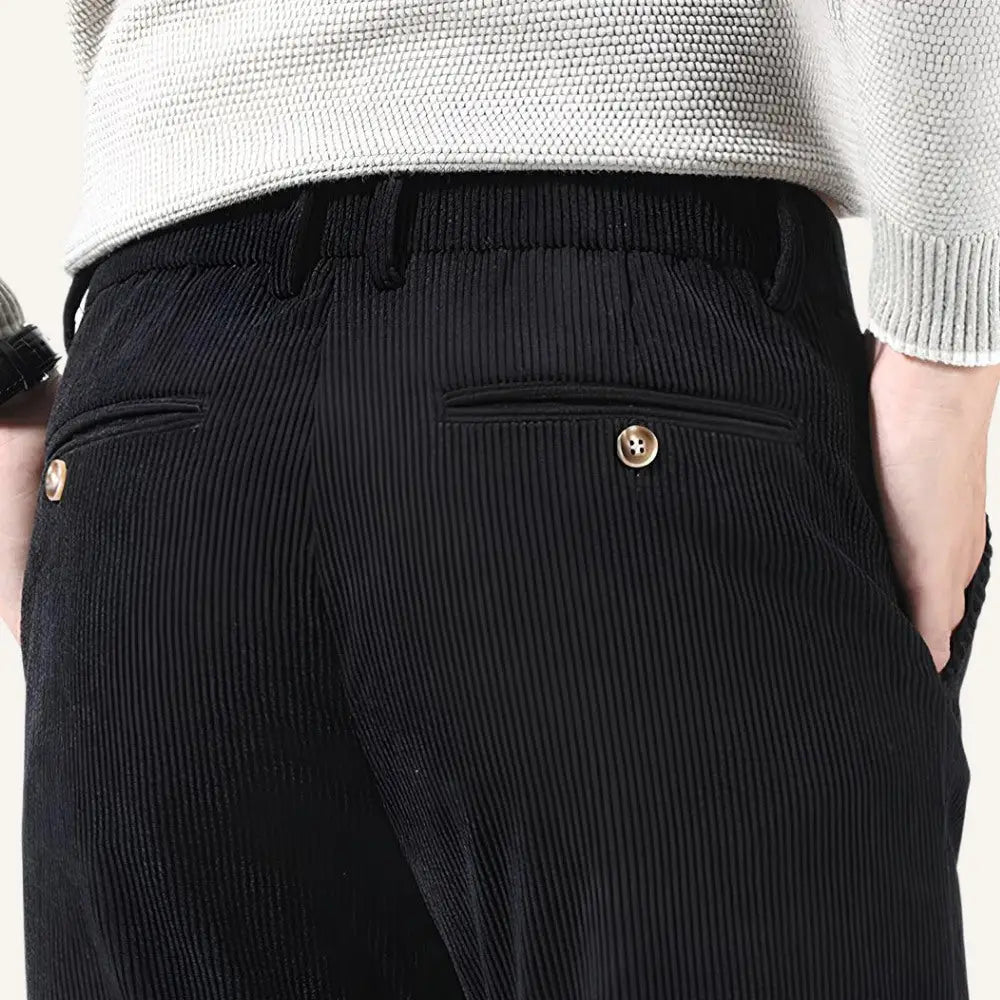 Men’s Velvet Slim Fit Pants – Versailles - Men’s Velvet Slim Fit Pants – Versailles