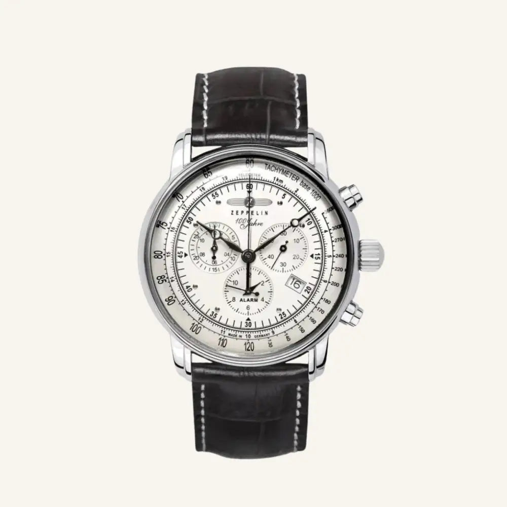 Men’s Zeppelin Chronograph Watch - Black - Men’s Zeppelin Chronograph Watch