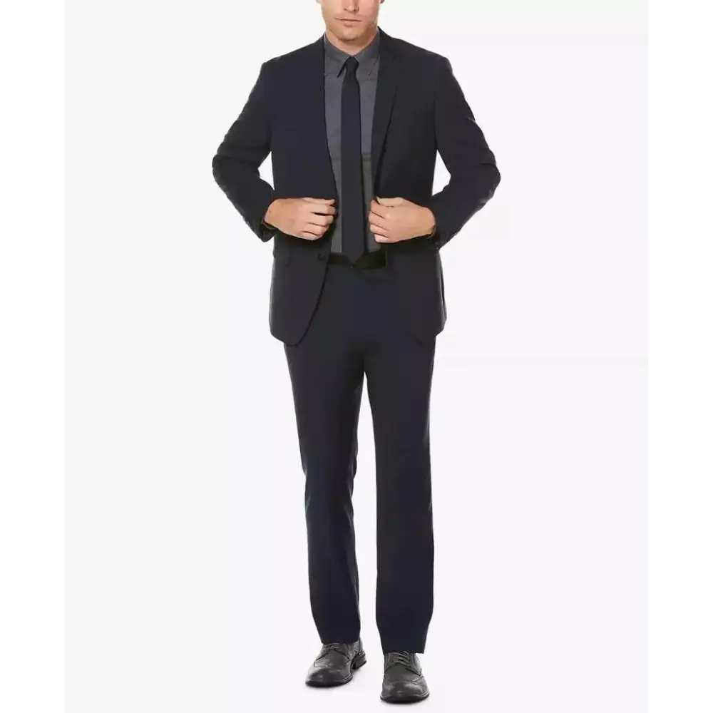Monarch Essential Black Suit – Executive Slim Edition - Monarch Essential Black Suit – Executive Slim Edition