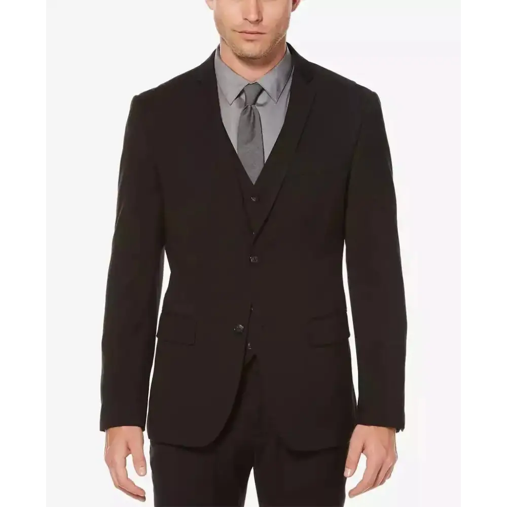 Monarch Essential Black Suit – Executive Slim Edition - Dark Gray / S - Monarch Essential Black Suit – Executive Slim