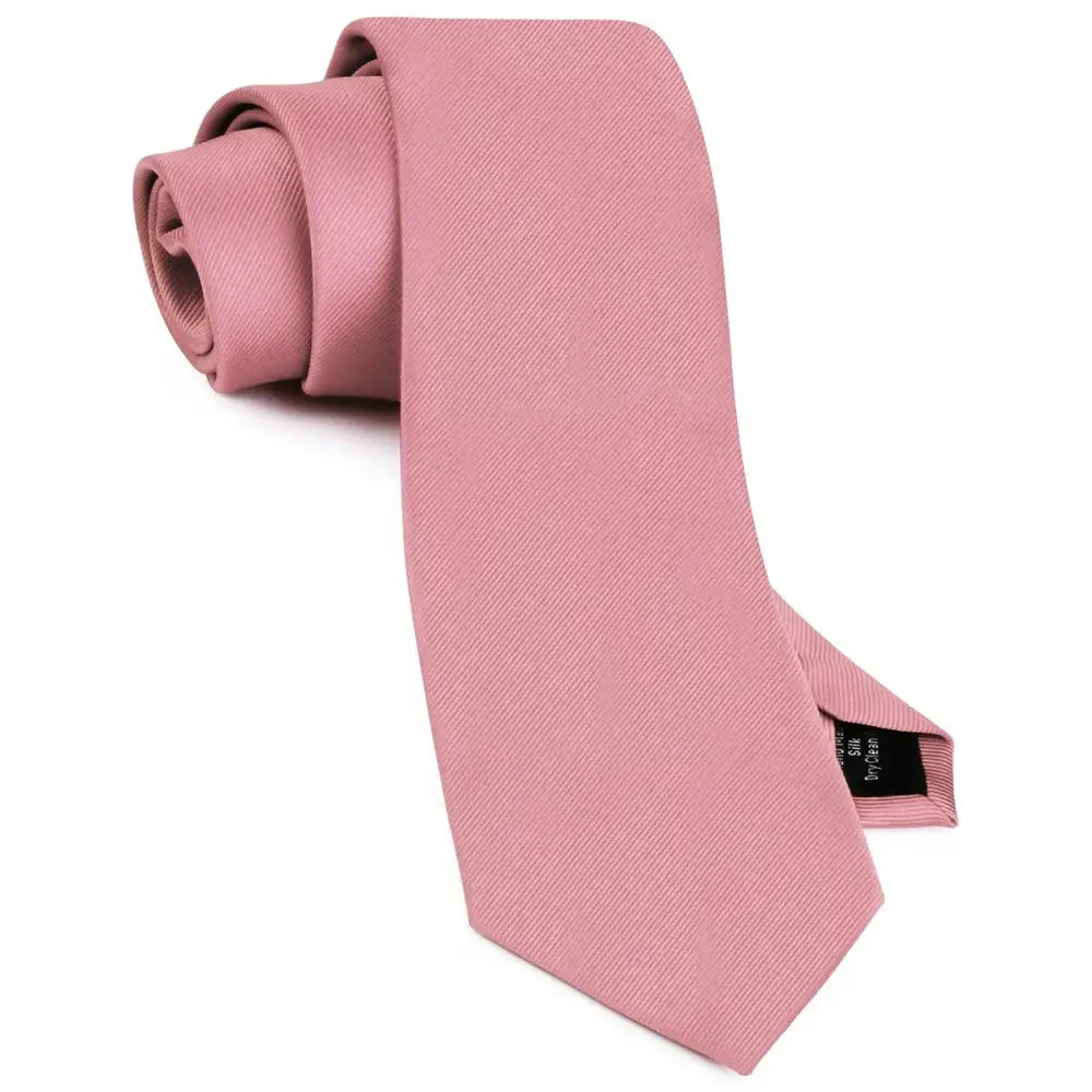 Oxford Silk-Touch Necktie – Heritage Edition - Pink - Men’s Necktie