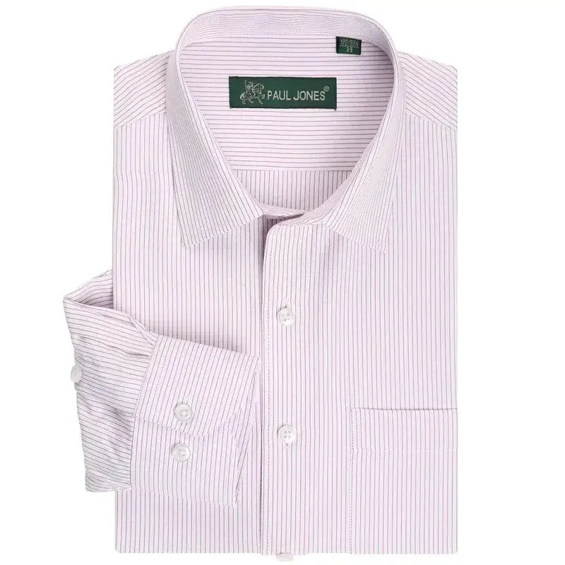 Ravenshire Executive Pinstripe Shirt - Lilac Pinstripe / S - Ravenshire Executive Pinstripe Shirt