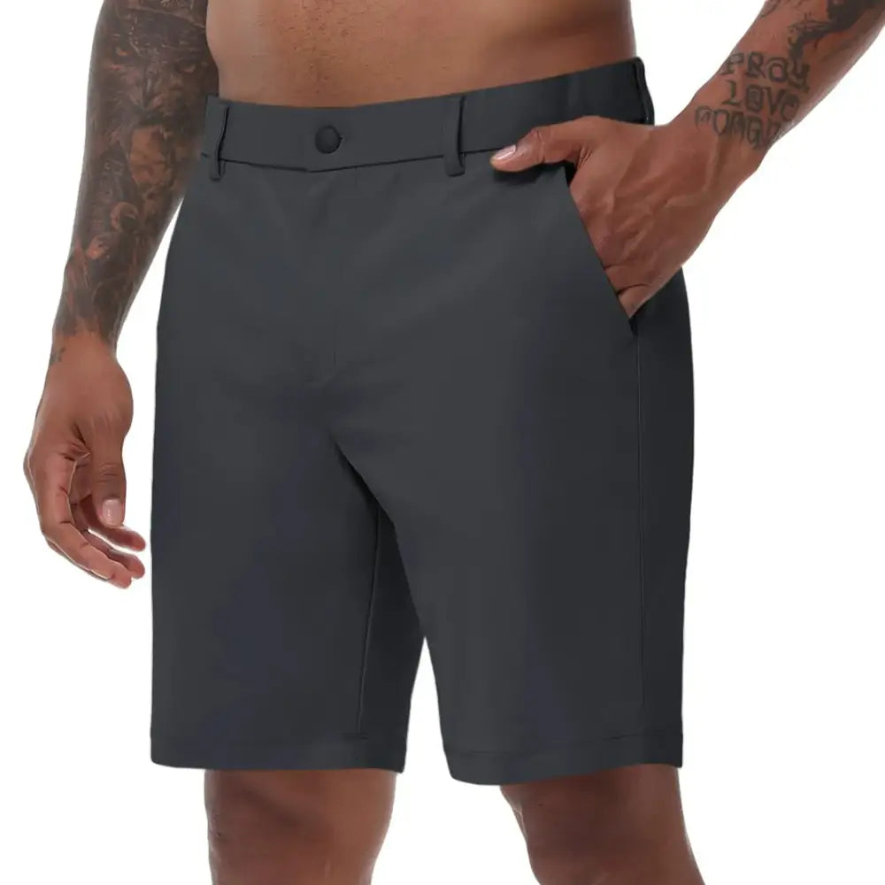 Riviera Tailored Summer Shorts - Gray / S - Men’s Shorts
