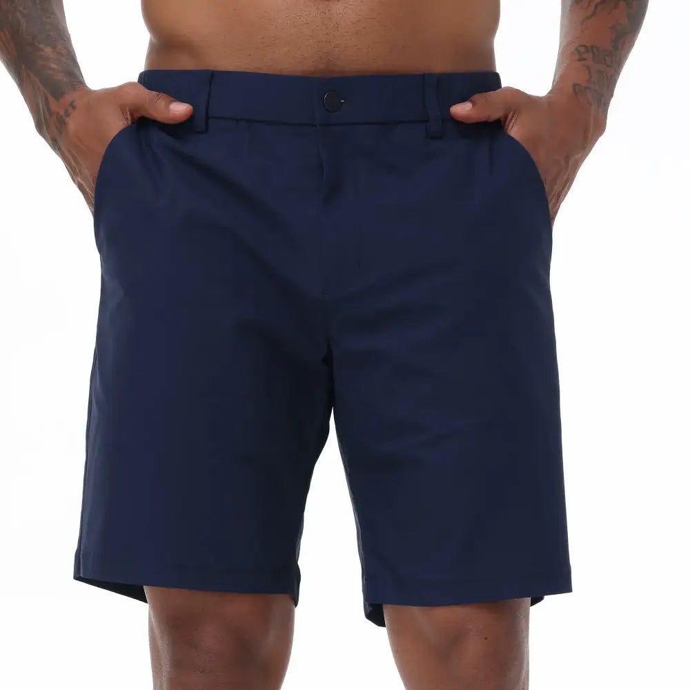 Riviera Tailored Summer Shorts - Navy / S - Men’s Shorts