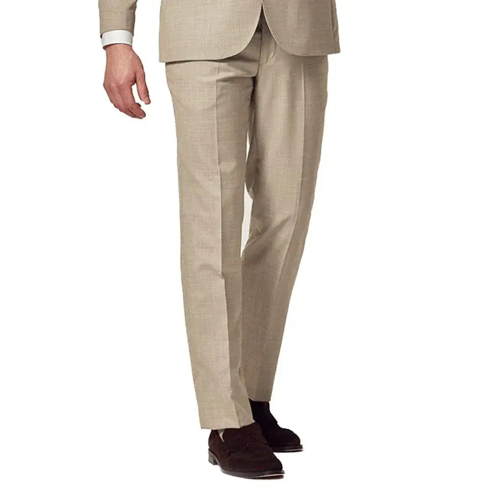 Sandstone Tailored Two-Piece Suit - Sandstone Tailored Two-Piece Suit