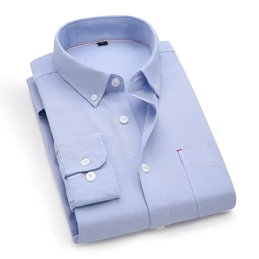 Signature Oxford Shirt - Oxford Light Blue / S - Signature Oxford Shirt