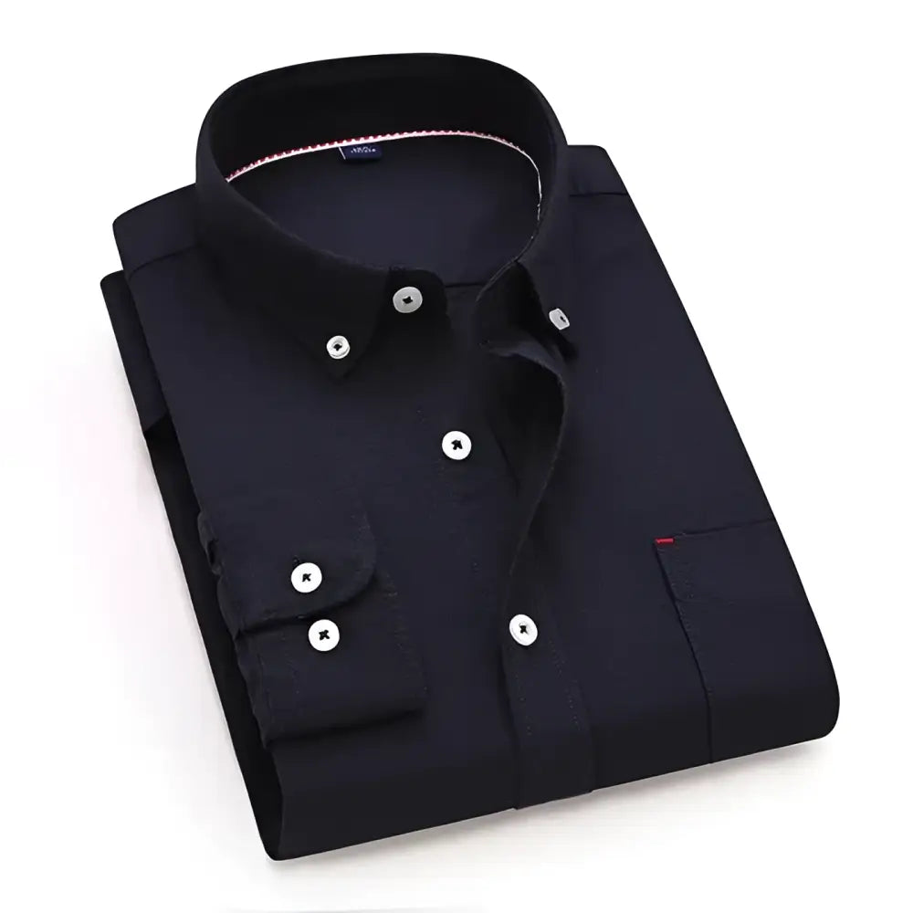 Signature Oxford Shirt - Midnight Black Oxford / S - Signature Oxford Shirt